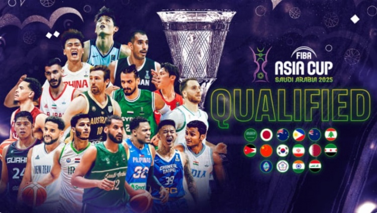 8月在沙特舉辦！FIBA官網(wǎng)：男籃亞洲杯抽簽儀式將在下月8號舉行