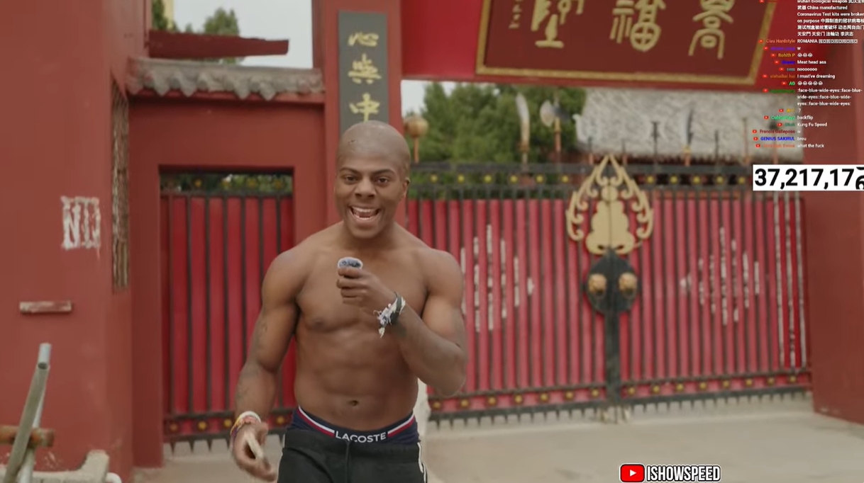 光頭造型！Speed中國行來到鄭州少林寺，上香拜佛學(xué)功夫