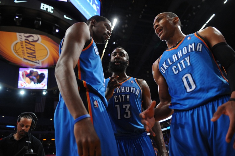 雷霆三少得分全部進入歷史前20！他們是NBA歷史最大的如果嗎？